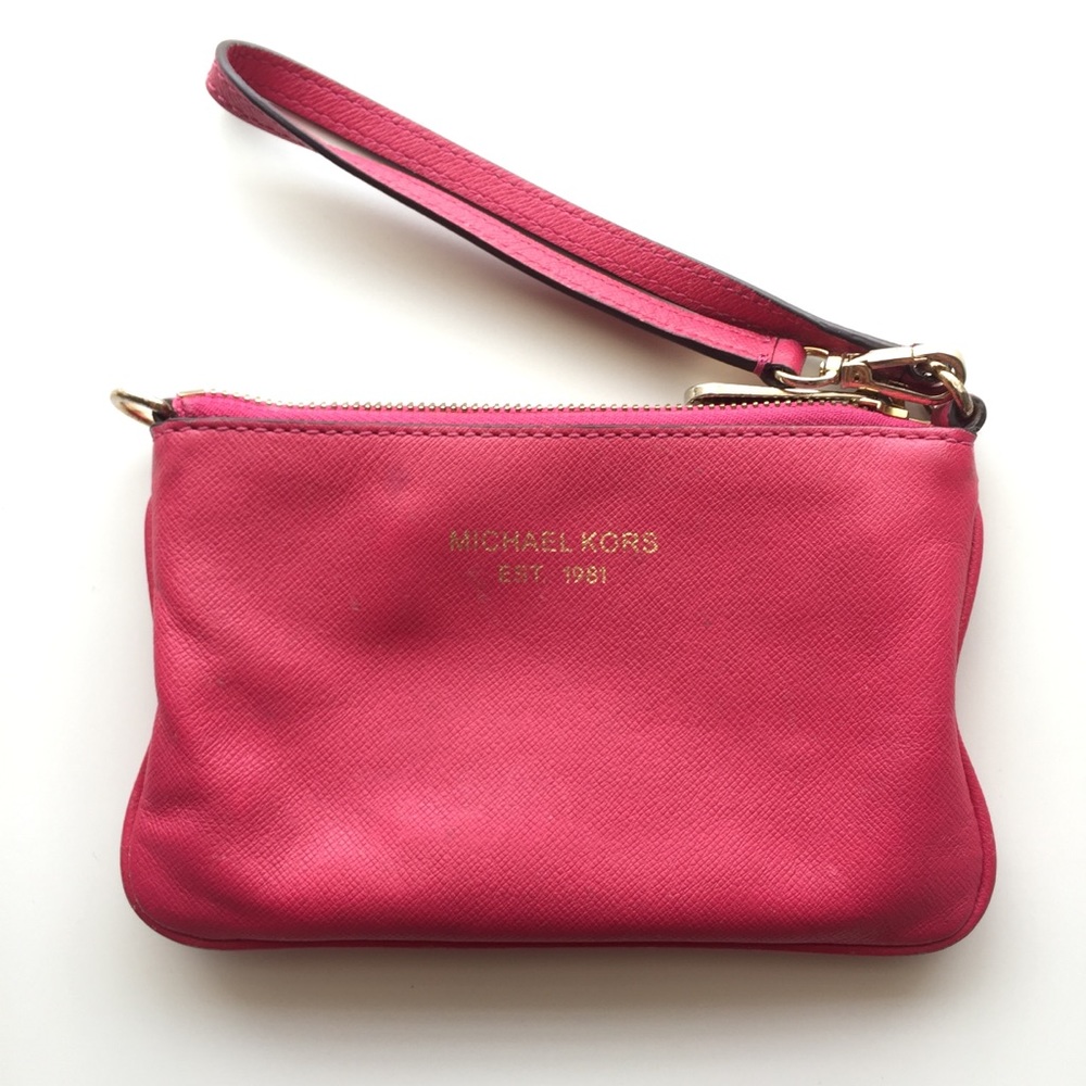 Michael Kors Pink Wristlet